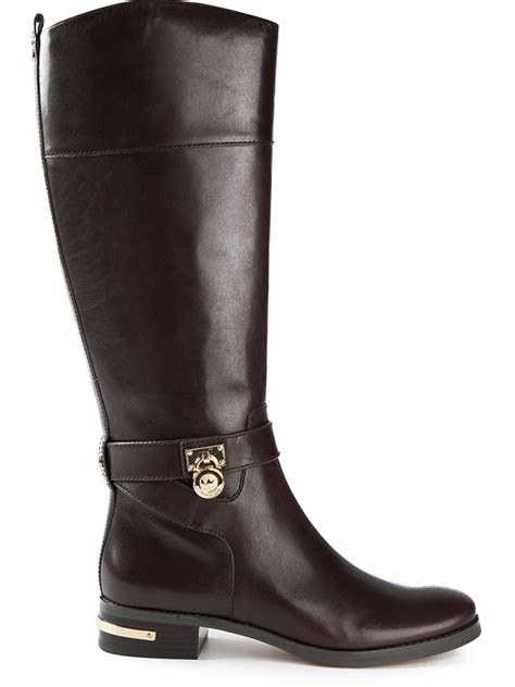 browns michael kors boots women|brown waterproof michael kors boots.